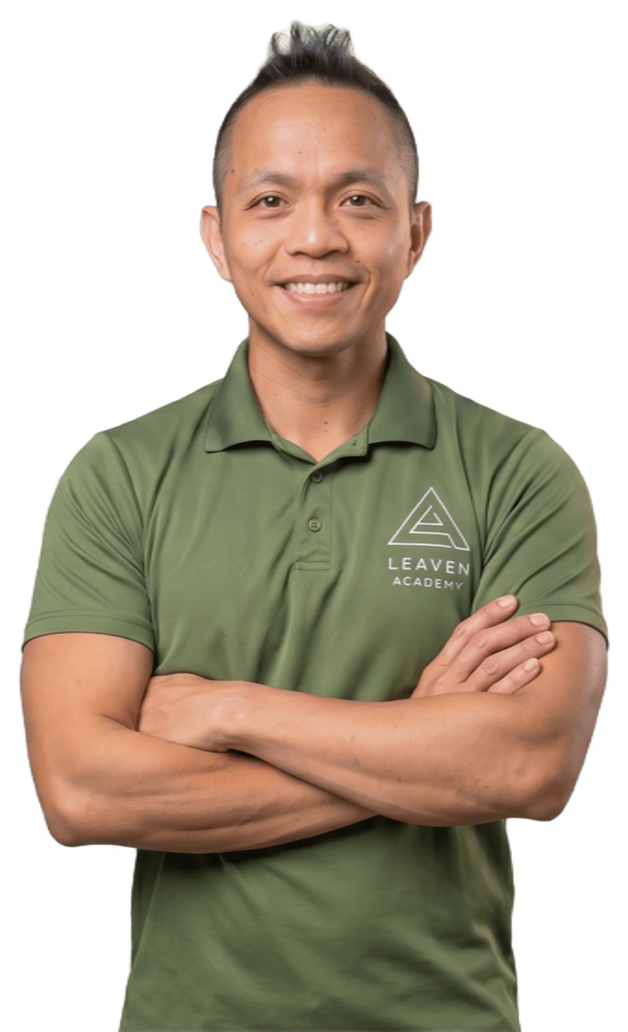 Portrait of Ernest Tan, educator and founder of Leaven Academy, featured on The Element of Play podcast.