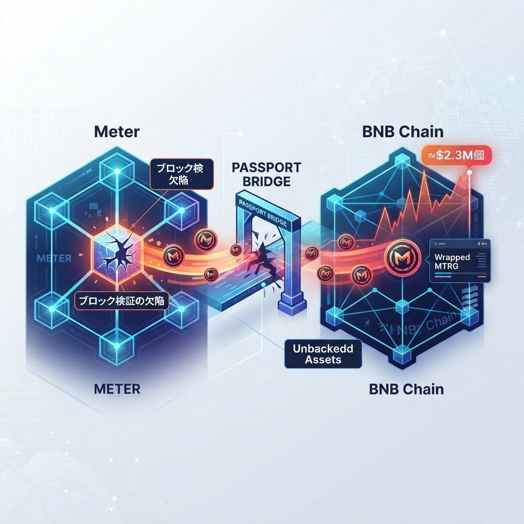 A "Block Validation Flaw" on Meter Mints Unbacked MTR and MTRG That Leak to BNB Chain via Passport: A Bridge Can Be No Safer Than the Source Chain's Validation