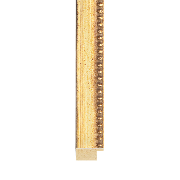 Gold Square w/ Bead