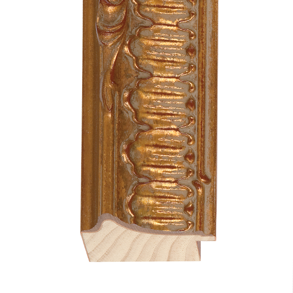 Gold Ornate Fluting Scoop