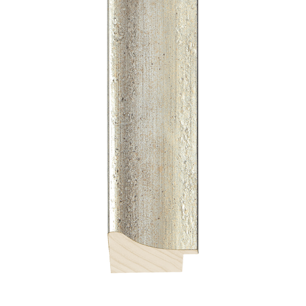 Silver Distressed Scoop