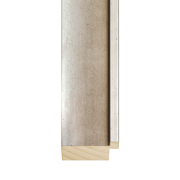 Antique Silver Panel with Raised Lip