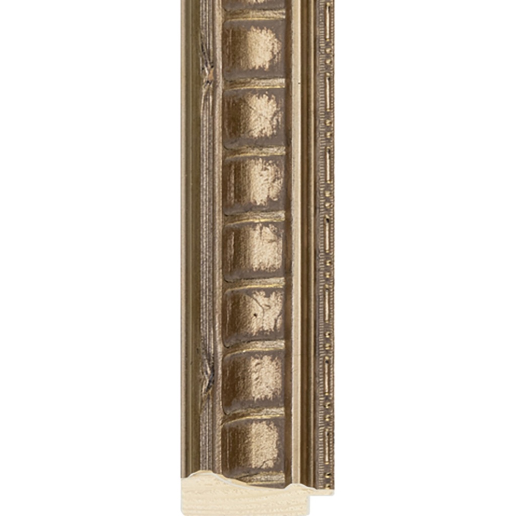 Silver Ribbed Ornate