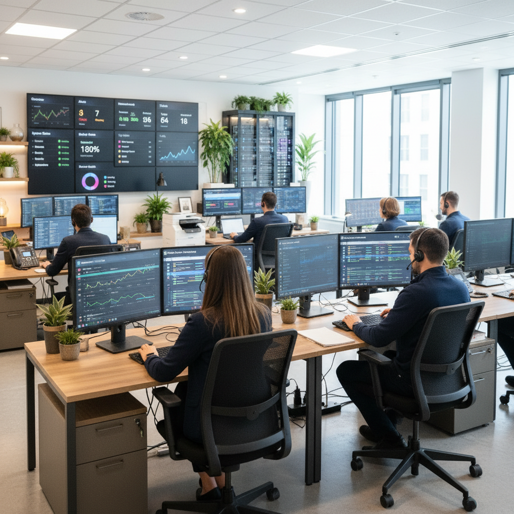 IT support operations centre