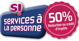 Agrément Services à la Personne — 50 % de réduction ou crédit d'impôt