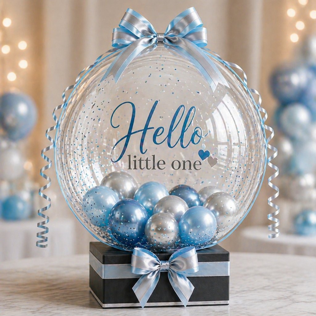 Welcome Baby Ballon — Referenz aus dem Basler Atelier