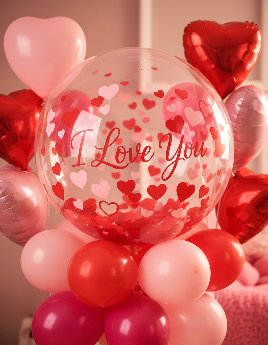 I Love You Ballon