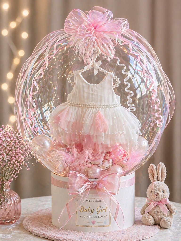 Hello Baby Girl Ballon