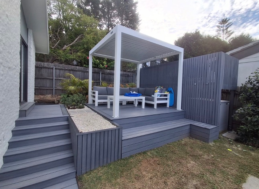 Frenchs Forest — Composite Deck, Stairs & Bench Seat