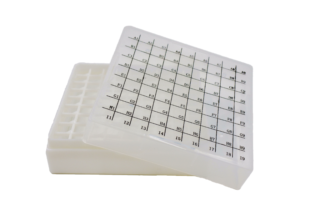 100-well Freezer Storage Box