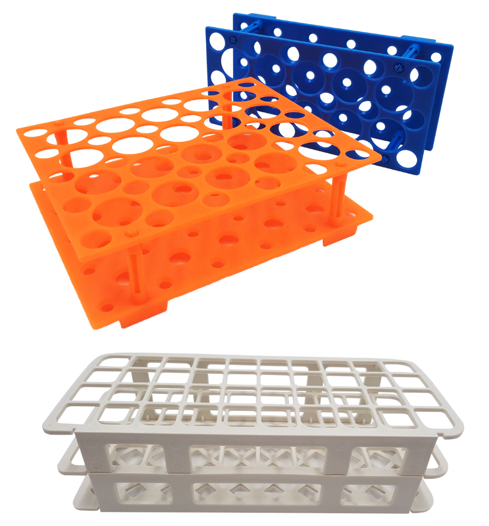 Snap-Together Tube Rack