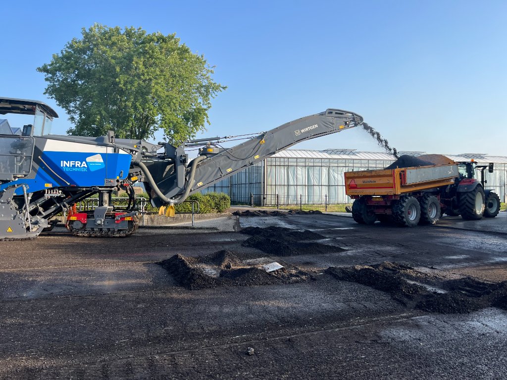 asfalteren erf R. Ammerlaan, Deftgauw