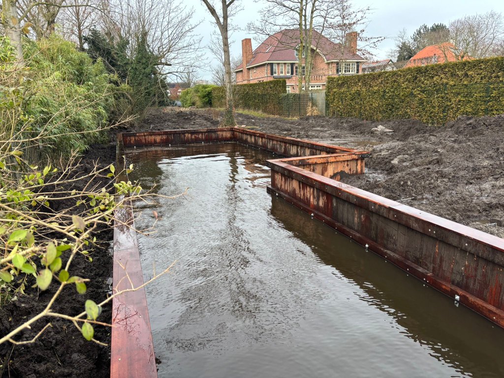 Damwand boothaven Leidschendam
