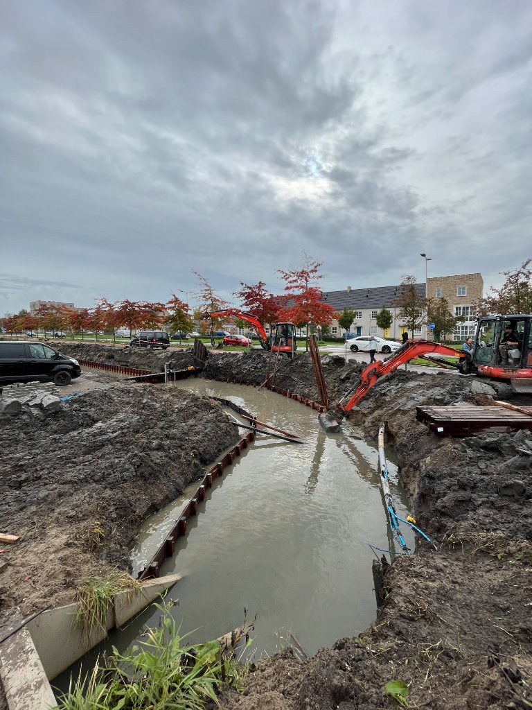 Beschoeiingswerk gemeente Waddinxveen