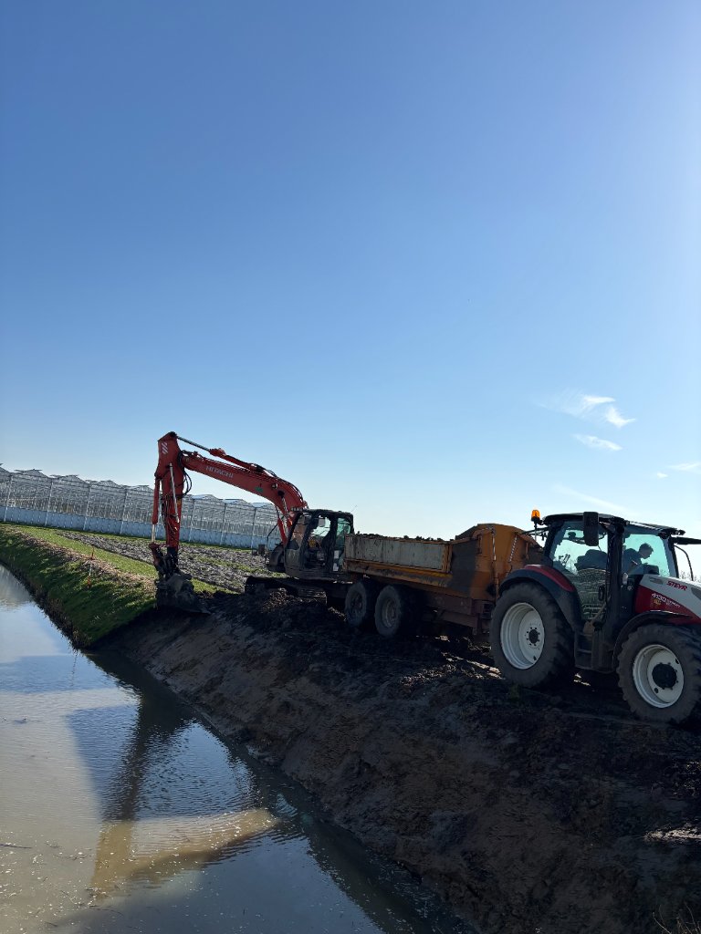 Vervangend water graven Bredefleur Moerkapelle