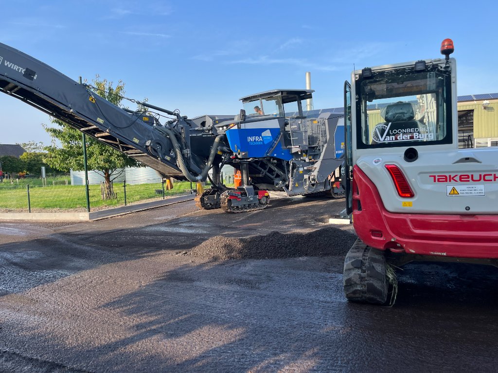 Asfalteren erf R. Ammerlaan, Delftgauw