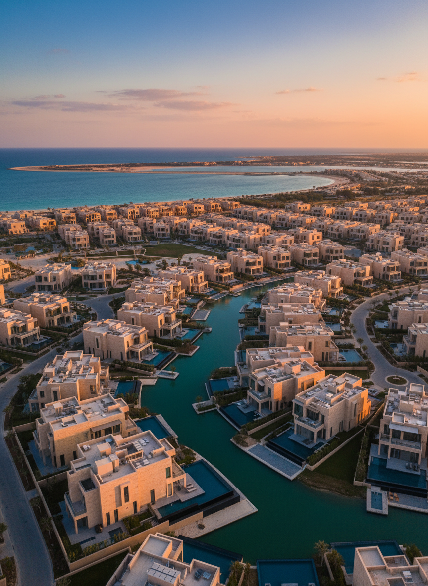 Modern luxury residences in Abu Dhabi