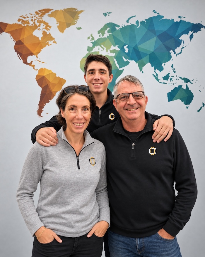 Jérôme, Valérie et Charles CROUZET