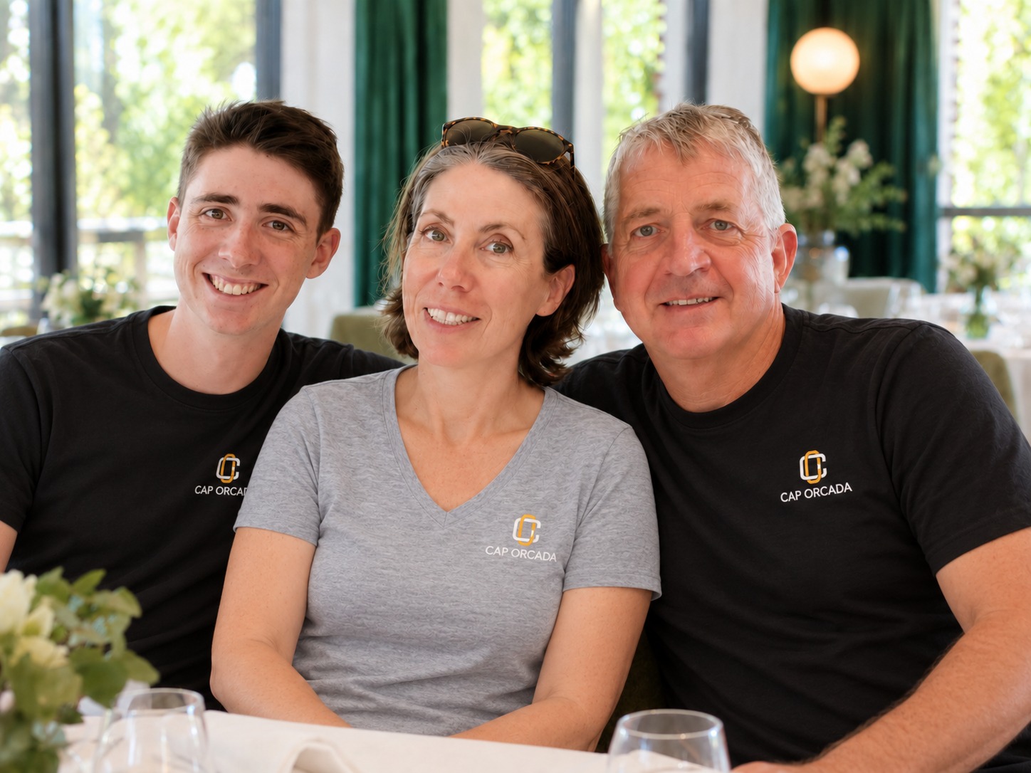 Jérôme, Valérie et Charles CROUZET