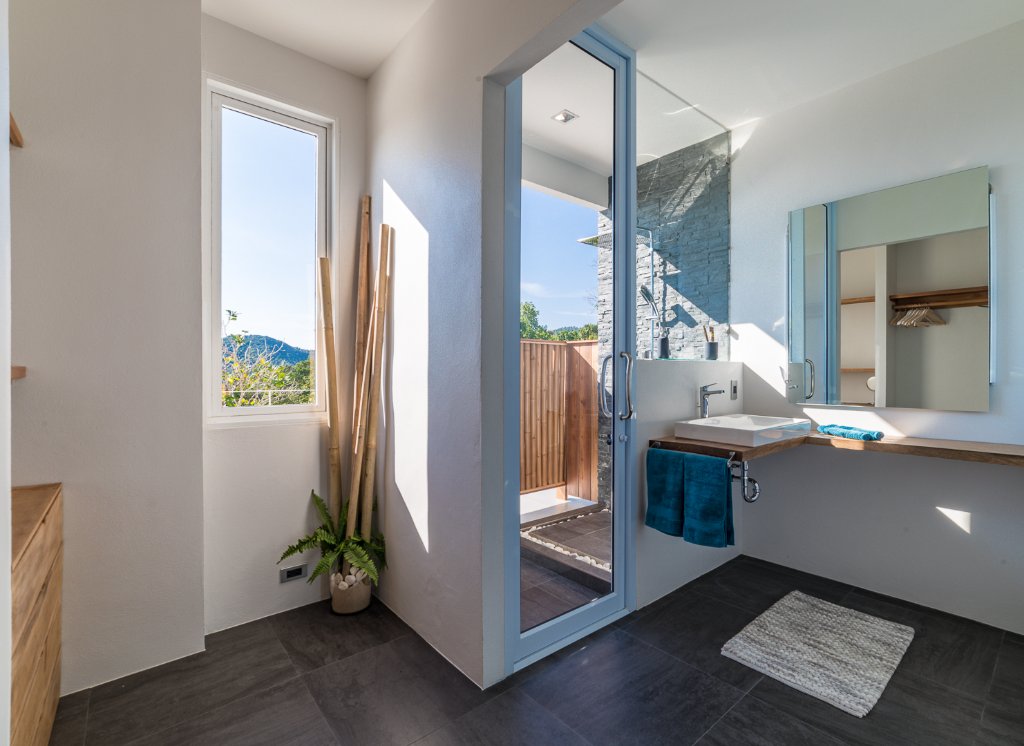 Luxury bathroom at The View Villa