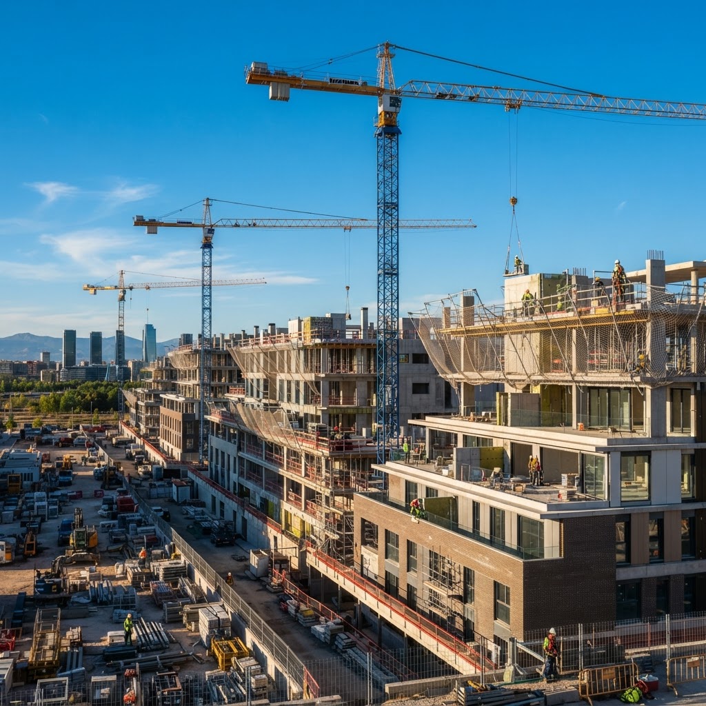 El precio de la vivienda en España se dispara hasta un 12% en 2026 impulsado por un déficit crónico de oferta