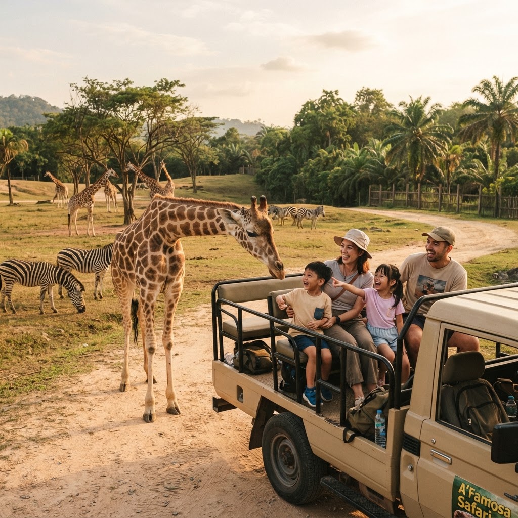 A'Famosa Safari Wonderland Family Combo