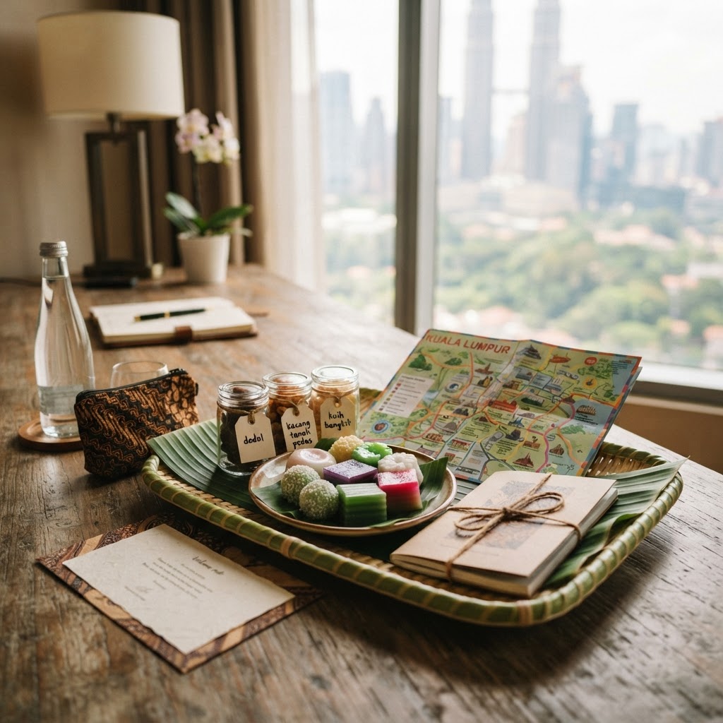 Delegate Welcome Pack: Local Snacks + Map