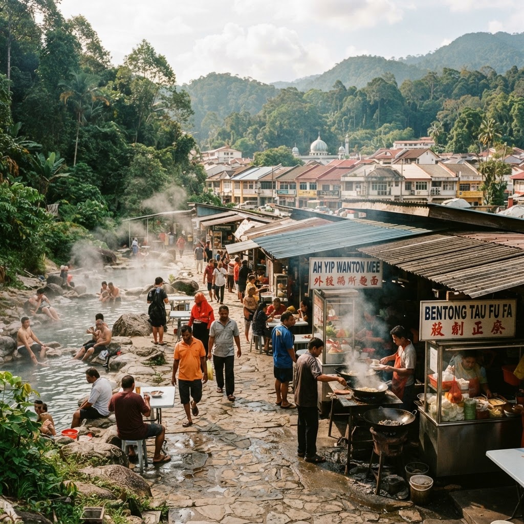 Bentong Food + Hot Spring Day Trip