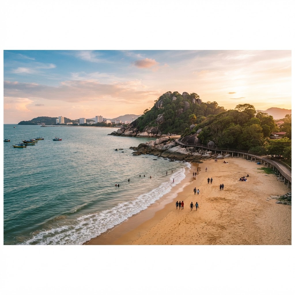 Kuantan City + Teluk Cempedak Day Tour