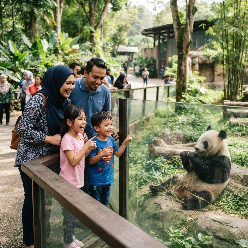 Zoo Negara + Panda Centre Family Day