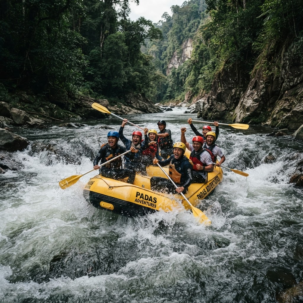 White Water Rafting, Padas River