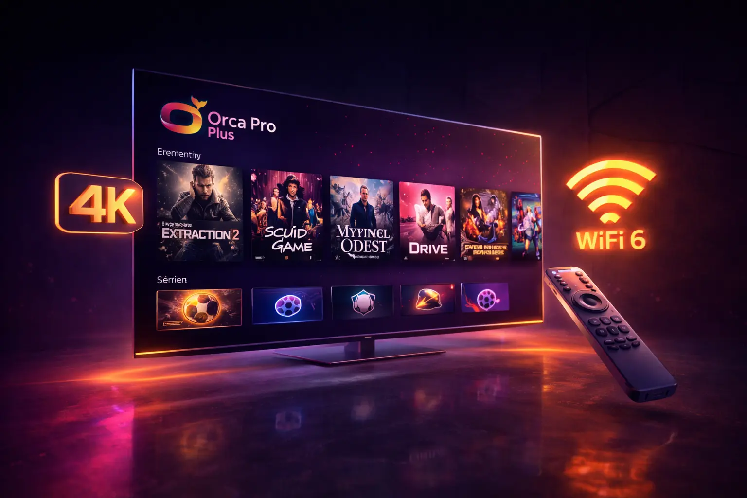 Films Séries Chaînes Orca Pro IPTV
