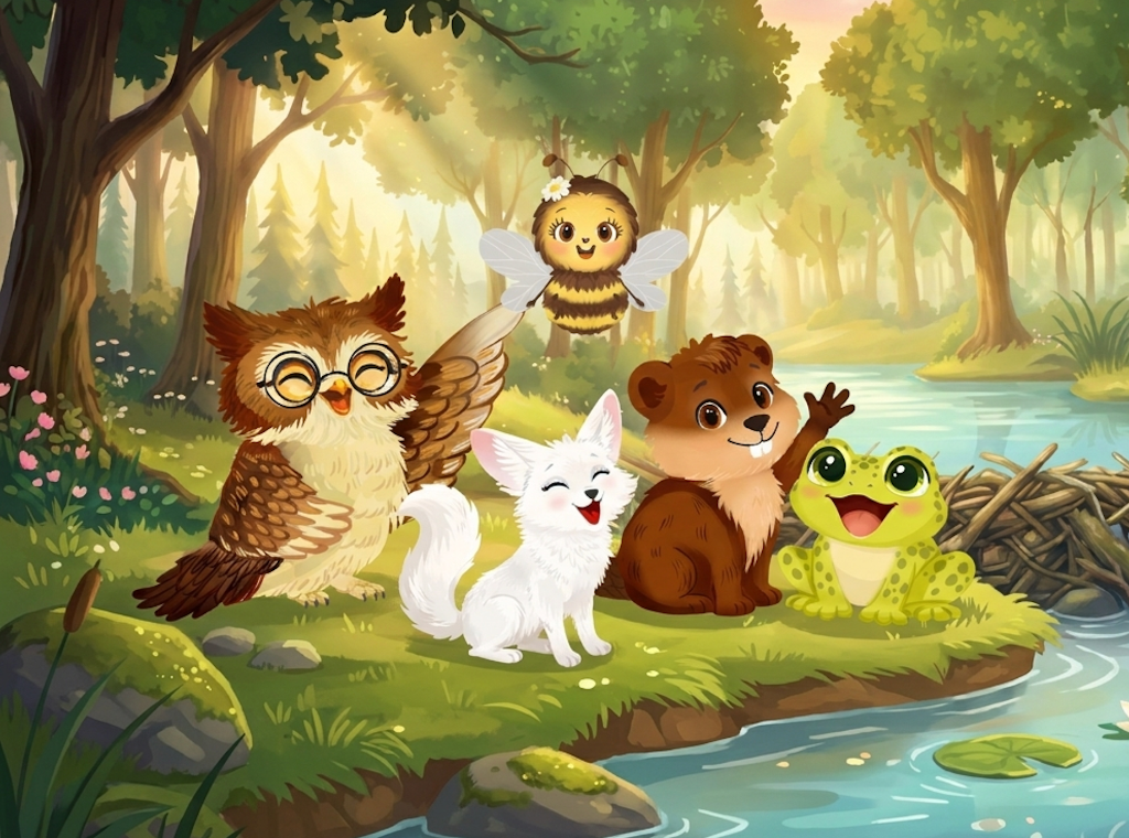 Frox & Friends winken