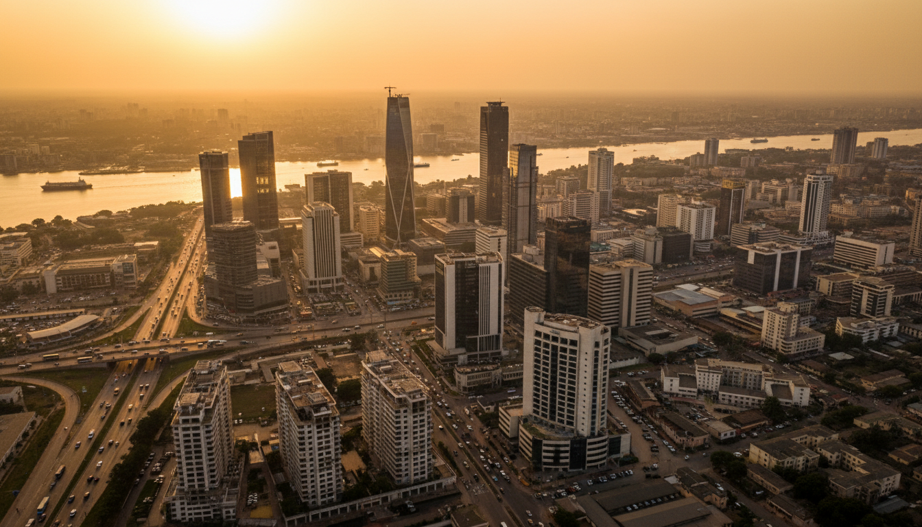 Lagos cityscape