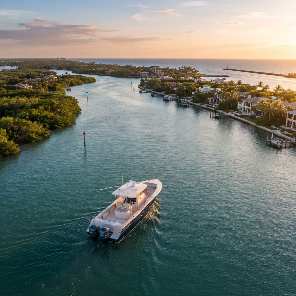 Florida East Coast boat rental adventure
