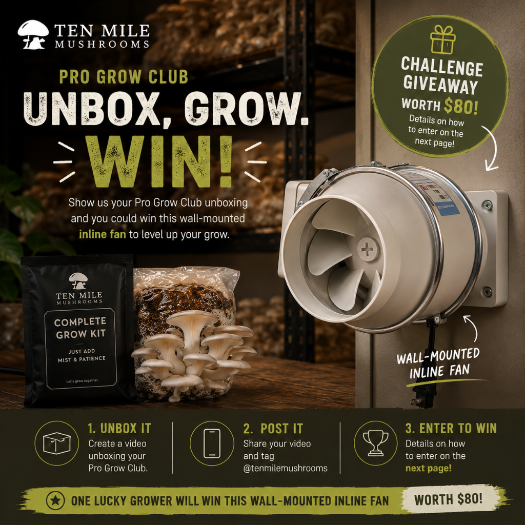Premium grow fan and equipment bundle prize