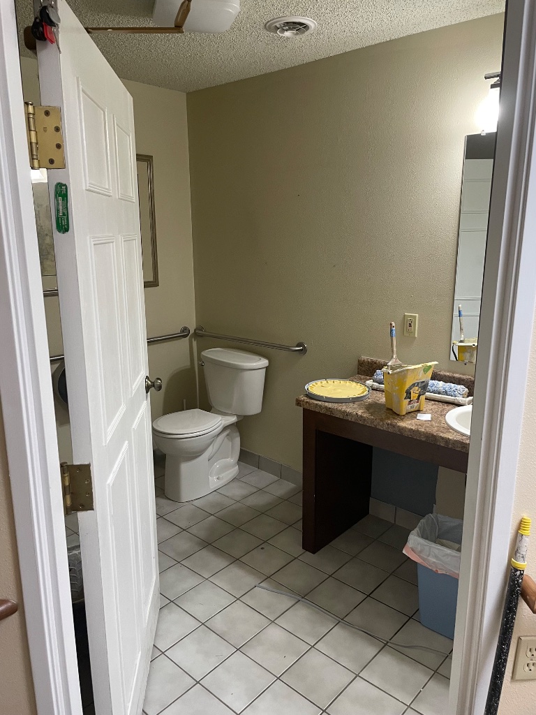 Bathroom Interior Paint - before - Milwaukee Interior project by NovoAve