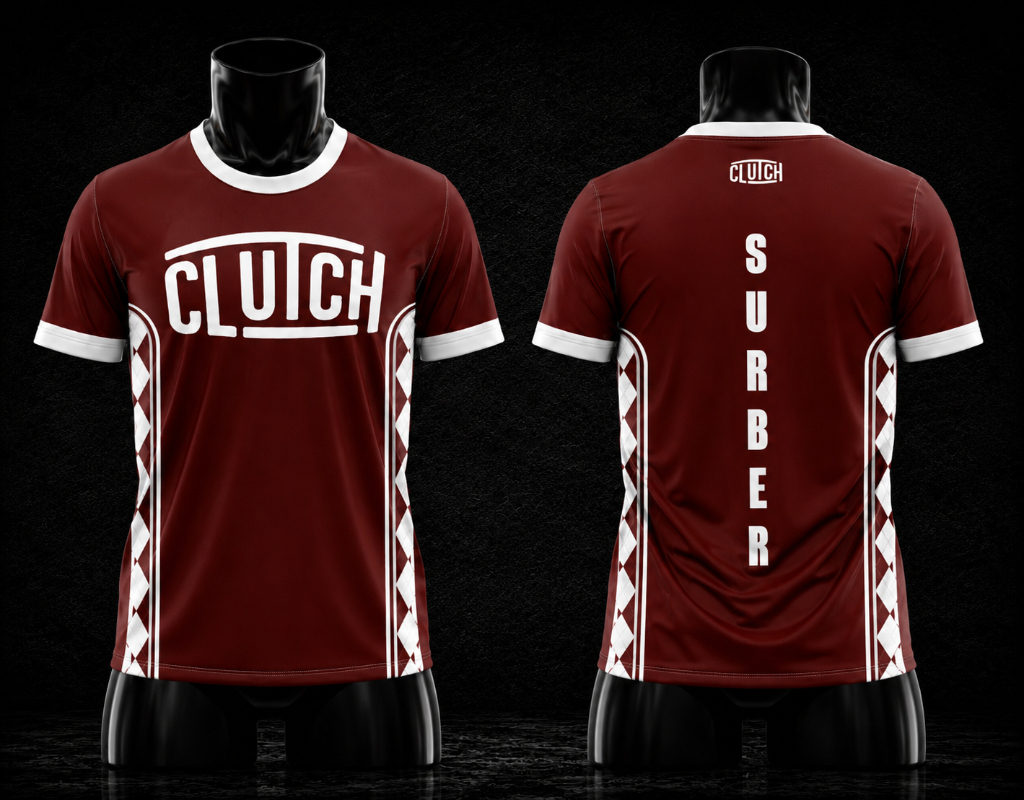 Game Day Jersey — Maroon/White