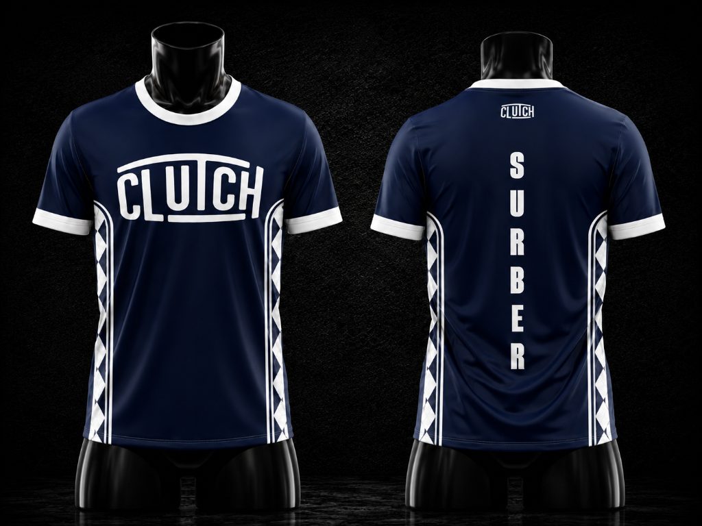 Game Day Jersey — Navy/White