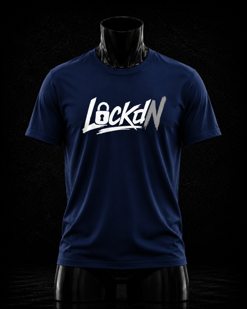 LockdN T-Shirt — Navy Blue