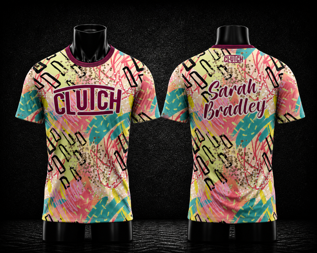 Clutch Retro Splash Bowling Jersey