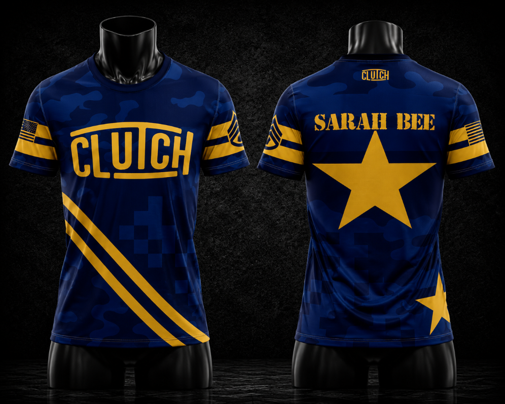Navy Military Camo Jersey