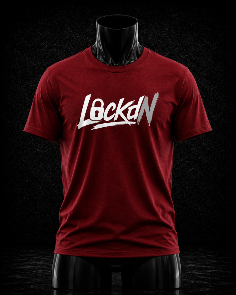 LockdN T-Shirt — Crimson
