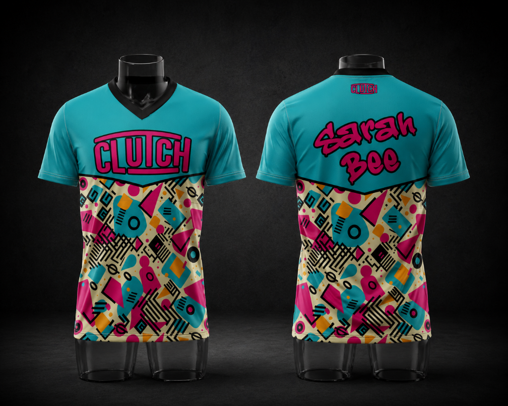 Retro Pop Teal/Pink
