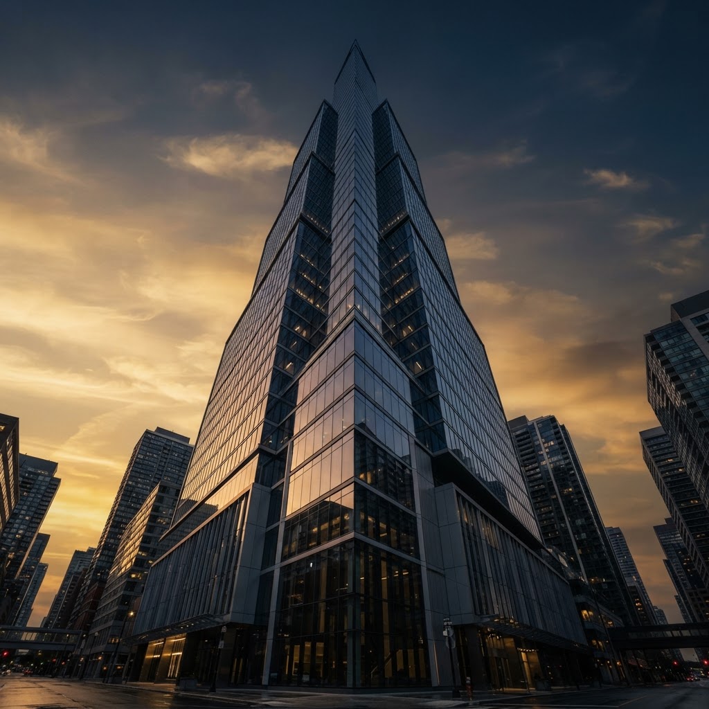 Downtown skyscraper