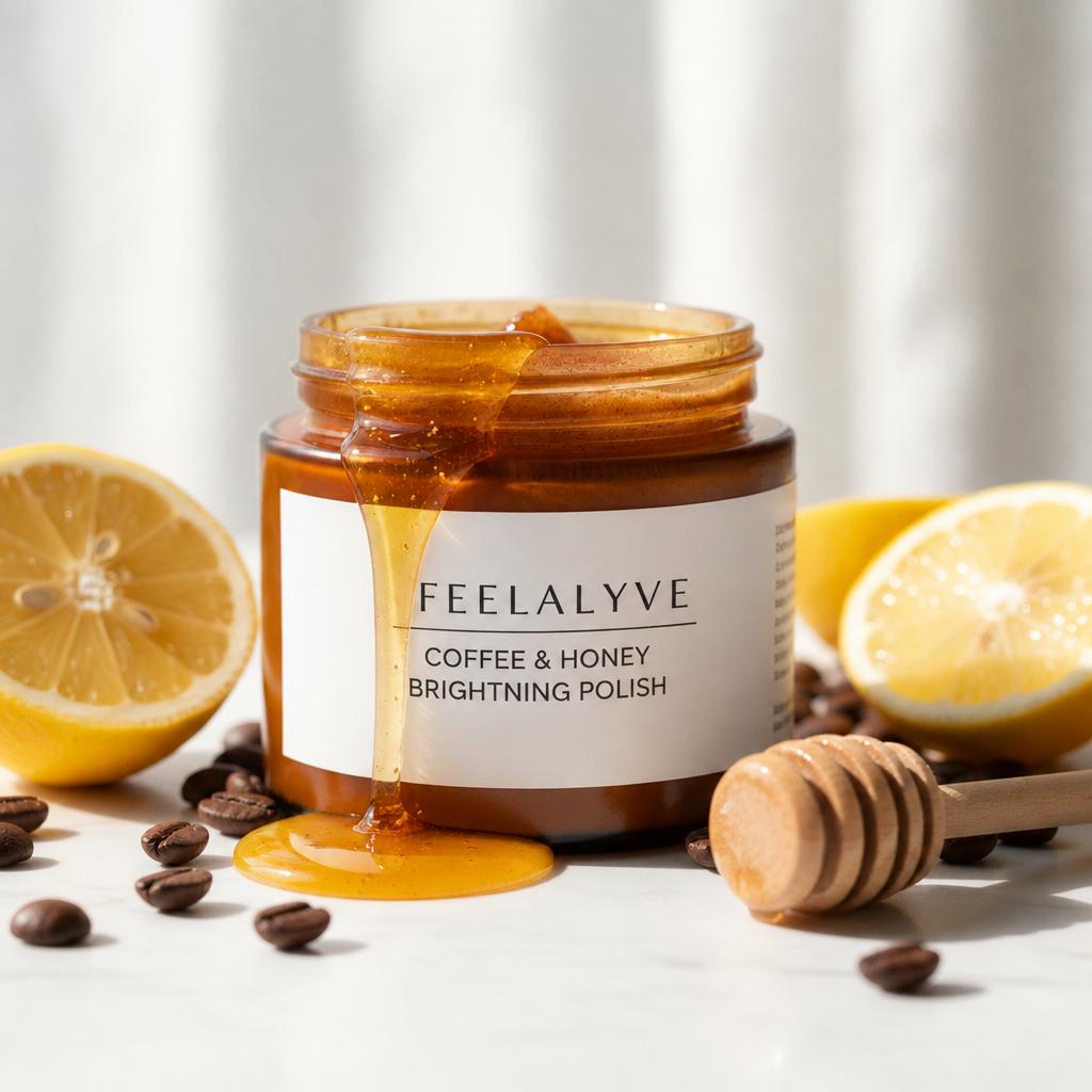Honey Brightening Facial Scrub