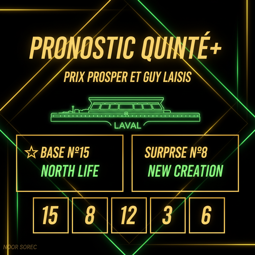 Pronostic TikTok Quinté+ Noor Sorec