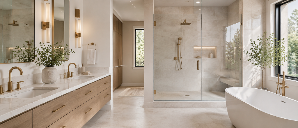 Luxury bathroom remodeling in Dallas TX