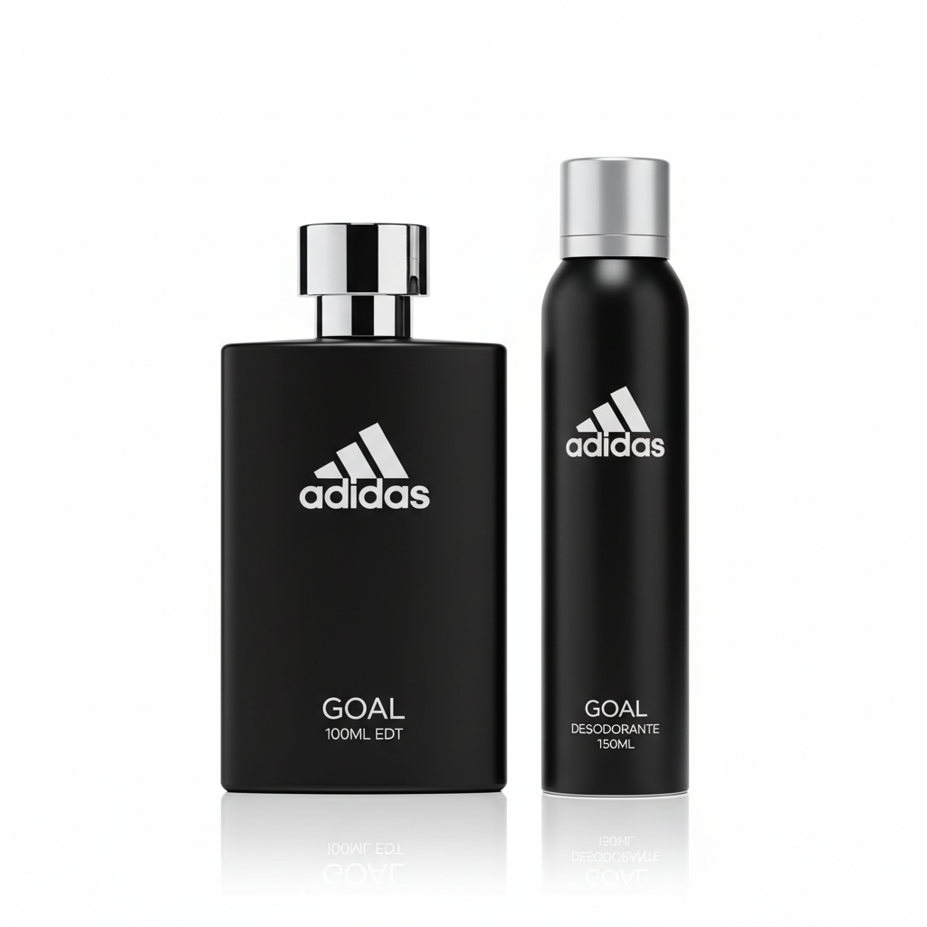 ADIDAS GOAL 100ML EDT + DESODORANTE 150ML