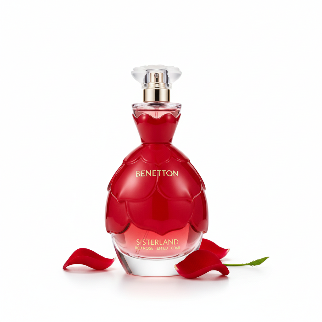 BENETTON SISTERLAND RED ROSE FEM EDT 80ML